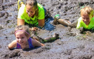 CLEANING YOUR SHOES (IF YOU STILL WANT THEM) AFTER A FAMILY MUD RUN