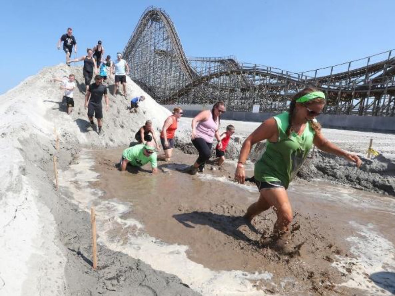 Mudrun in Wildwood, New Jersey